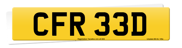 Registration number CFR 33D